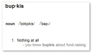 bupkis