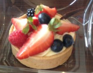 mini fruit tart