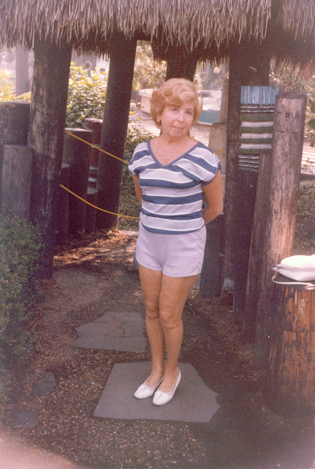 At Busch Gardens 1981