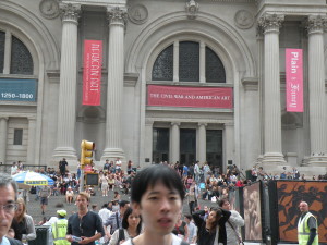 Outside the Met