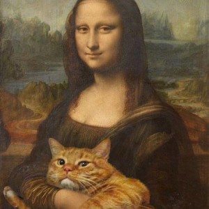 Mona Lisa and Kitty