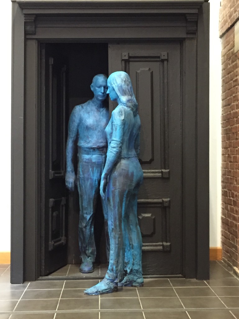 Couple in Open Doorway